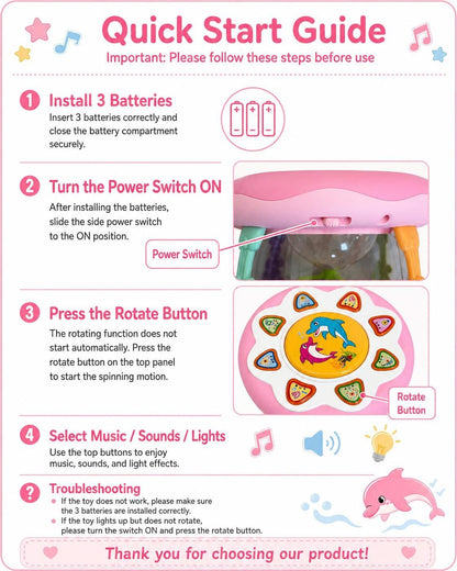 2026 Hot Sale🐥 Baby Musical Duck Toy with Lights