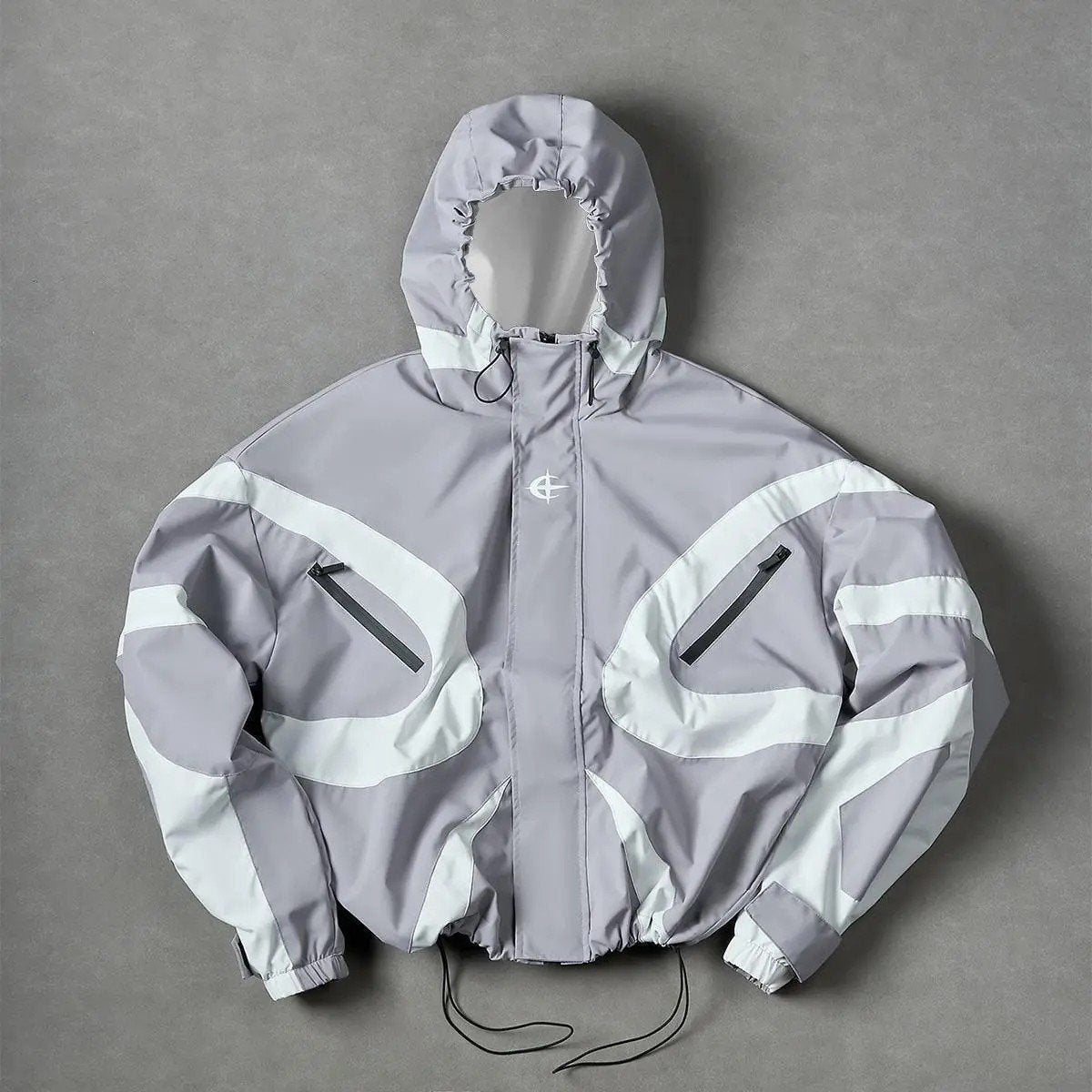 🔥Menswear Stylish Futuristic Techwear Windbreaker Coat