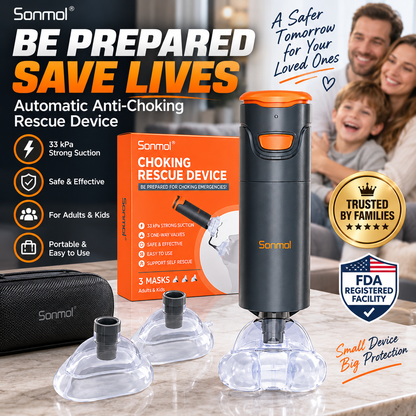 Automatic Anti-Choking Rescue Device – Portable Airway Emergency Aid for Adults & Kids