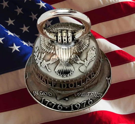 Morgan Silver Dollar Decoration- Bell