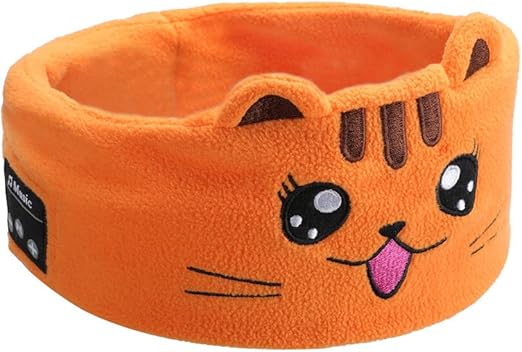 🔥HOT SALE 49% OFF🧒🎧Kids Bluetooth Sleep Mask Headband – 😴✨Super Soft Fleece With Thin Wireless Music Speakers for Travel Nap Bedtime
