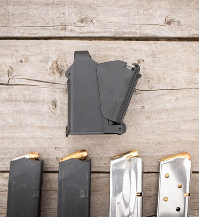 Universal Pistol Mag Speed Loader Unloader | 9mm to 45ACP