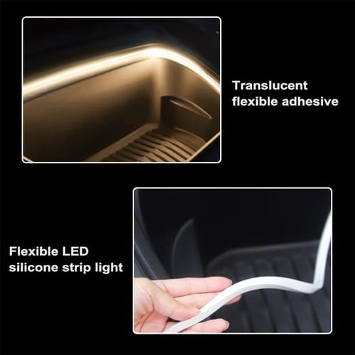 Universal Car Trunk LED Light Strip – Tool-Free No-Damage Cargo Area Lighting Upgrade