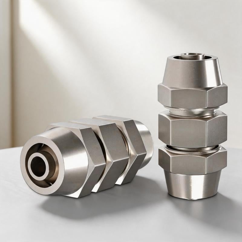 🔥 Heavy Duty Truck Air Line Connectors 🚛 | Push-in Pneumatic Fittings for High Temperature Tubing (4-16mm)