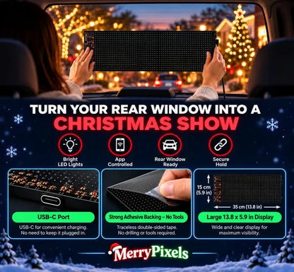 🎅Christmas LED Car Window Display