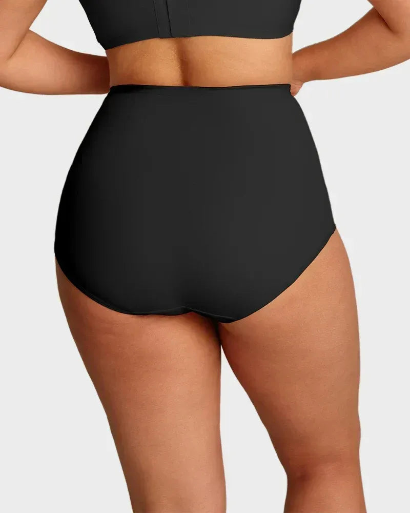 💟Plus-Size High-Waist Cross Tummy Control Panties🩲