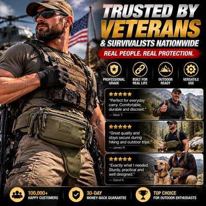 Tactical Concealed Carry Fanny Pack