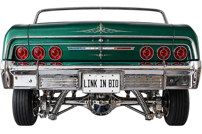 🚗 Classic Lowrider Car Rear Wall Shelf Lamp