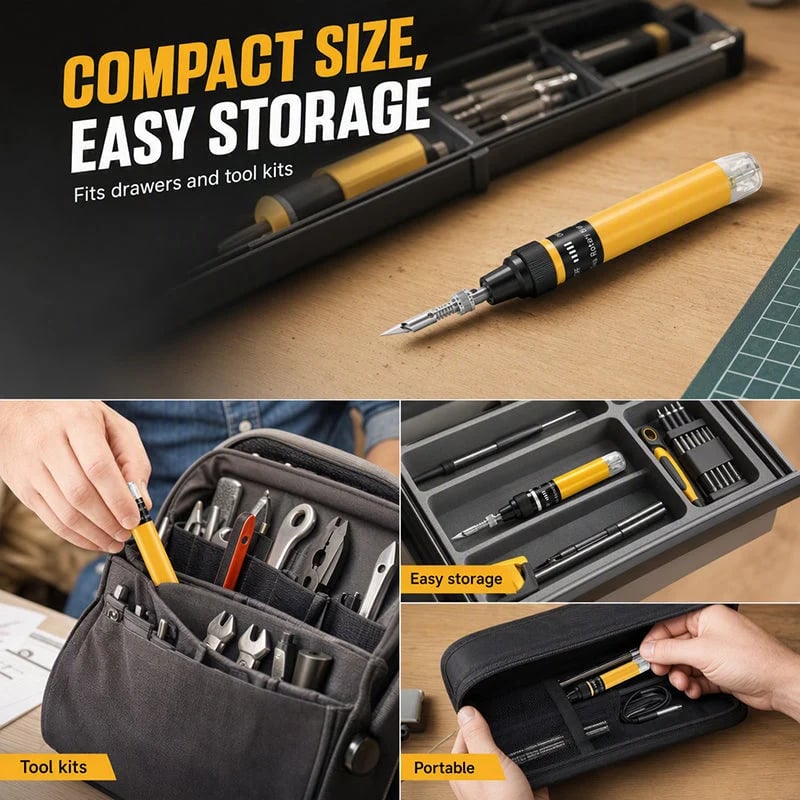 ⭐Cordless Butane Soldering Iron Pen