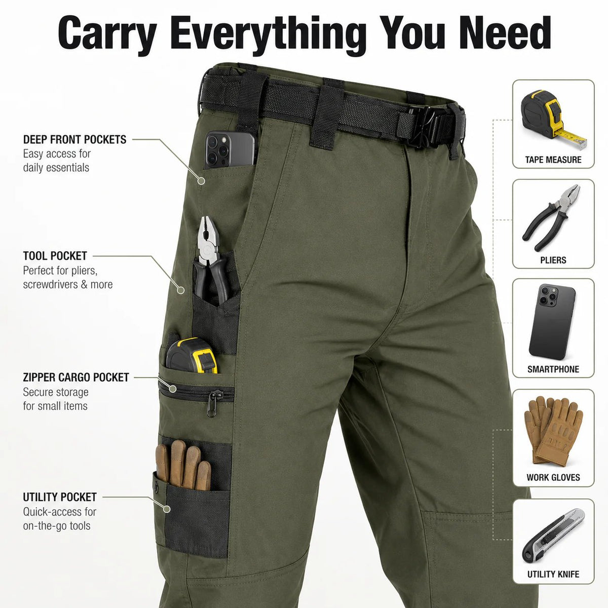 🔥 20,000+ Sold | Men’s FR Tactical Work Pants – Flame-Resistant, Tougher Than Jeans 💪