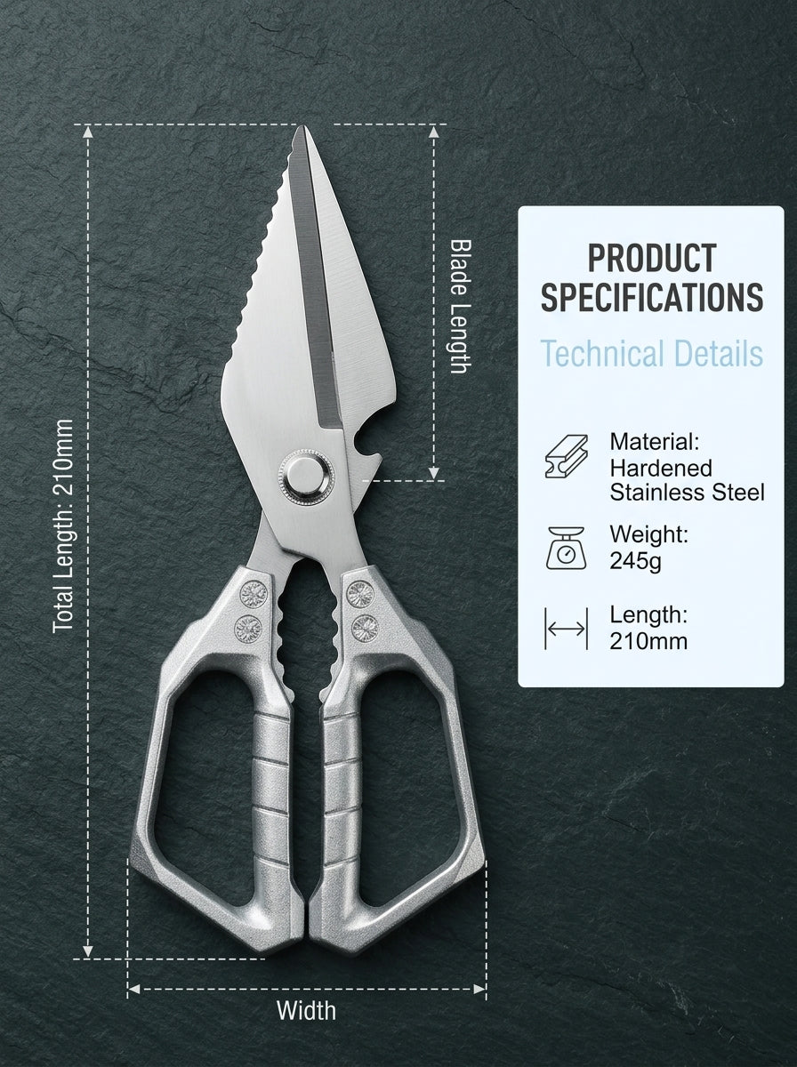 Multifunctional Heavy-Duty Kitchen Shears✂️🦴