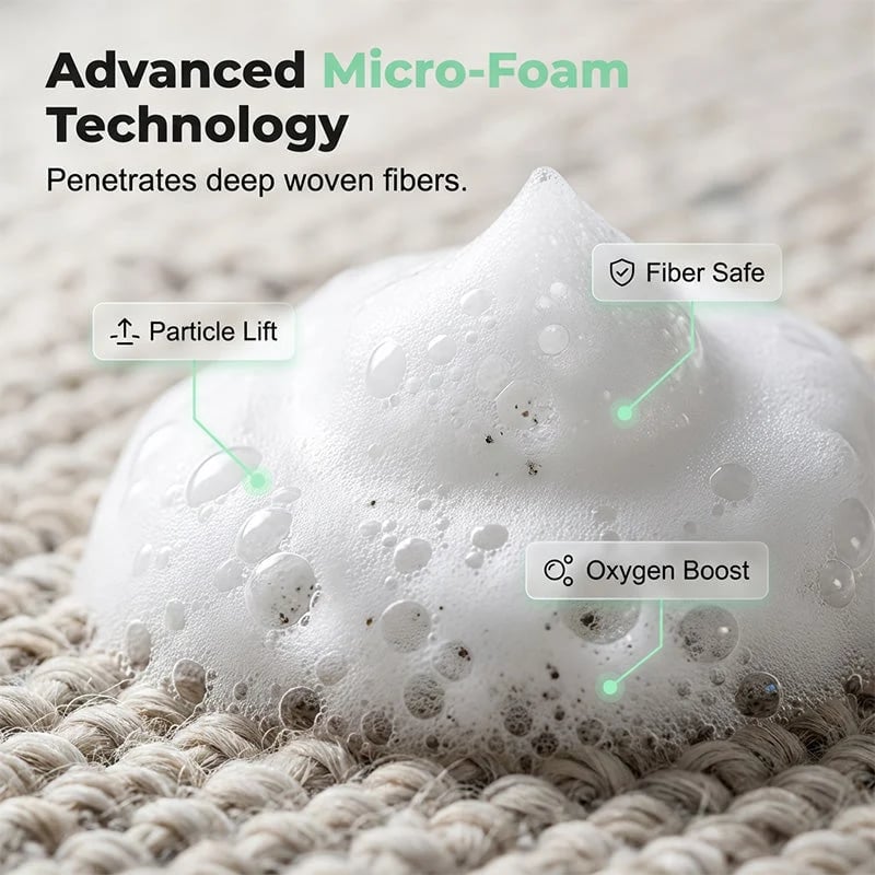 🔥BUY 1 GET 1 FREE 🧼 Waterless Carpet Foam Stain Remover – Lift, Wipe & Refresh