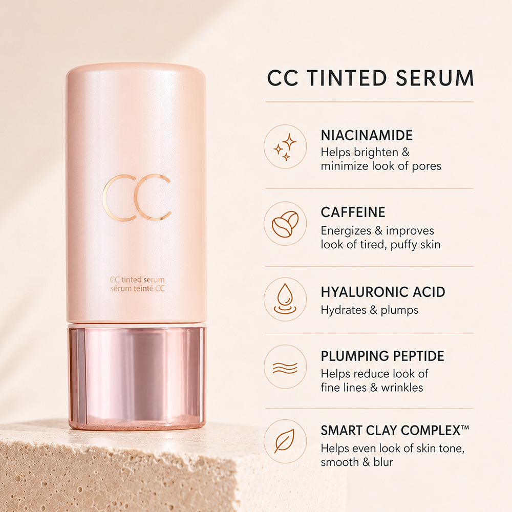 CC color-correcting tinted serum