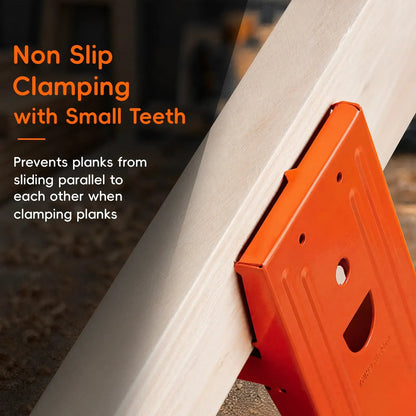 2Pcs Heavy Duty Sawhorse Brackets with Down Clamp