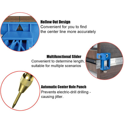 💥2026 Woodworking Punch Locator Drill Guide