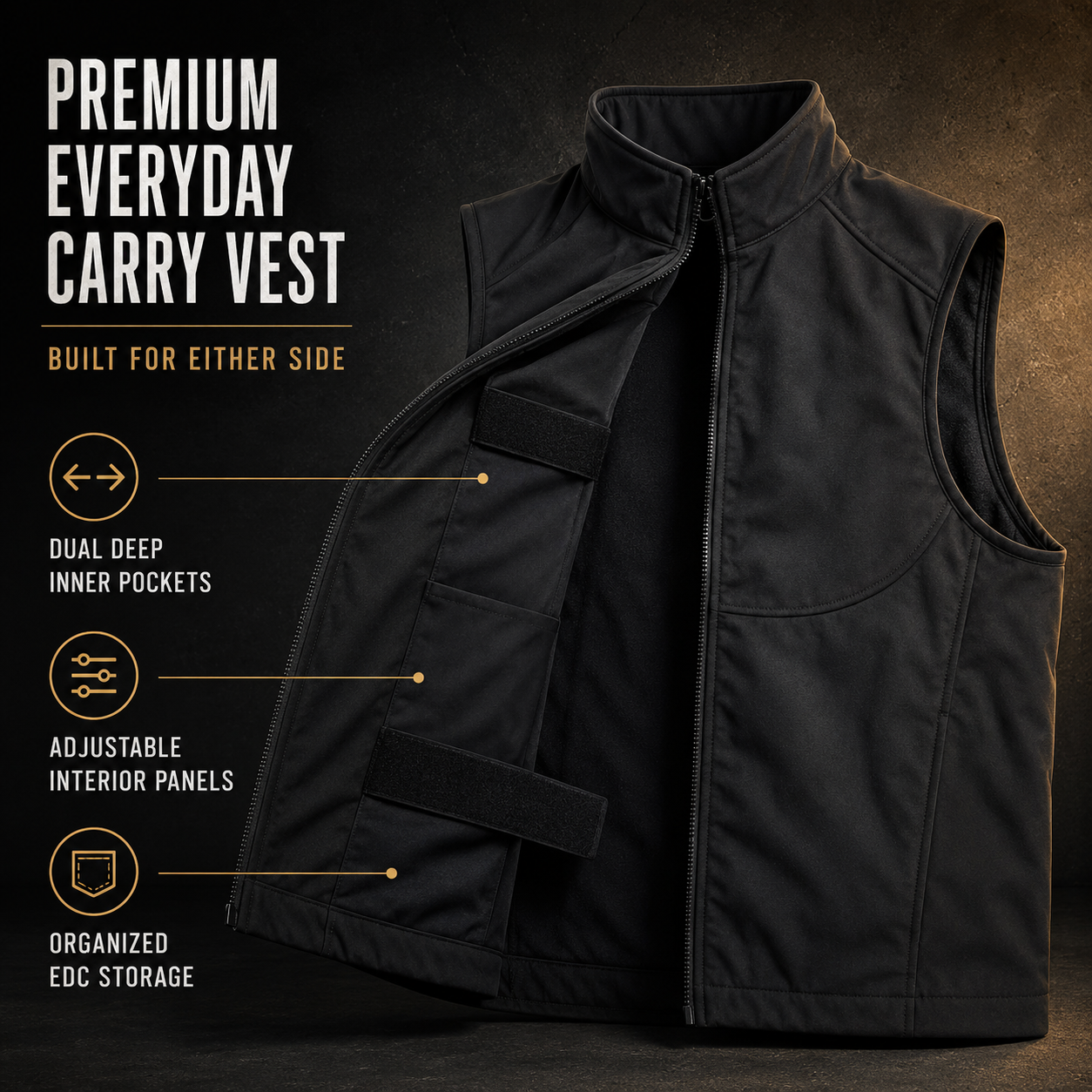 Premium Discreet Utility Vest