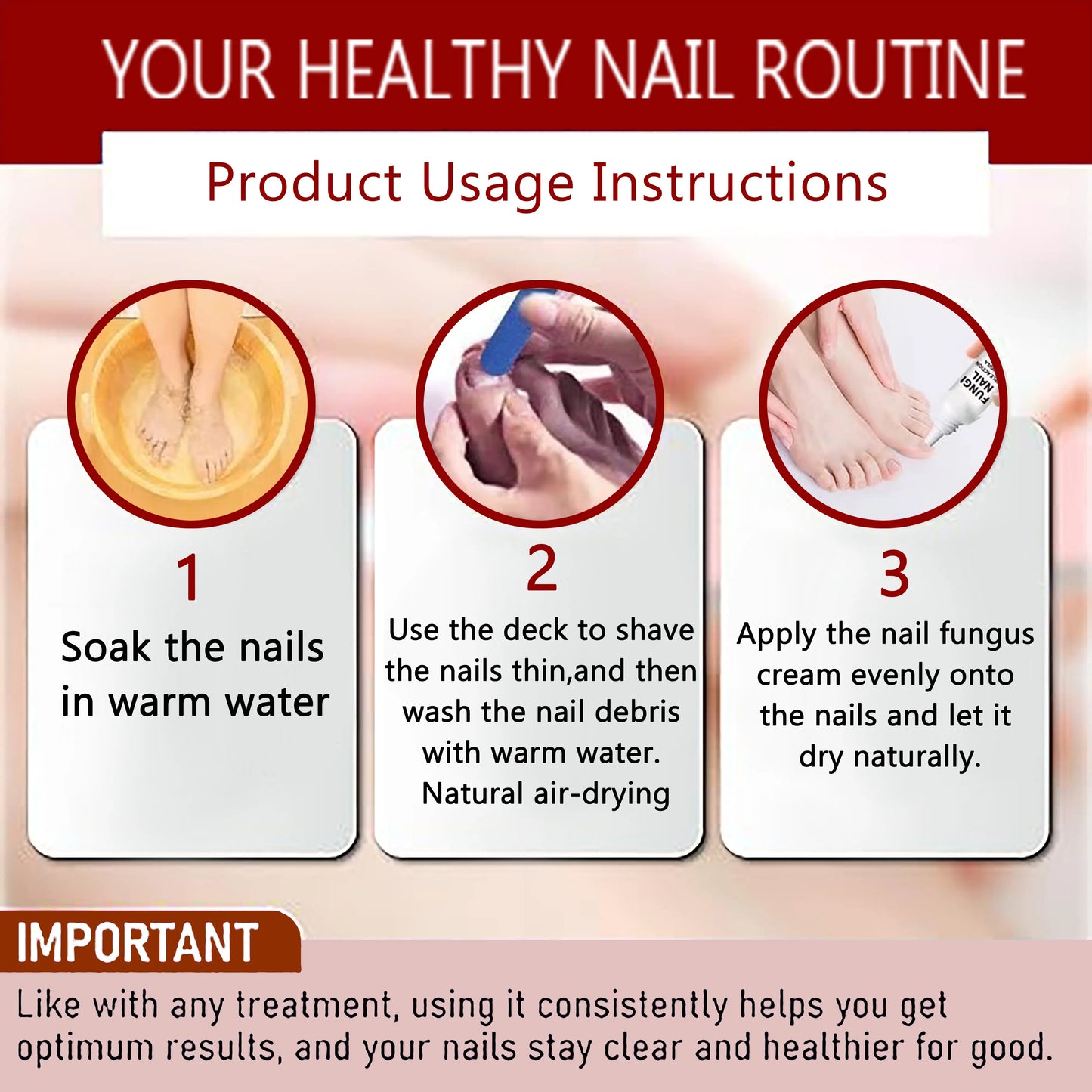 🦶 Fungi Nail Solution | Gentle Formula | Nail Repair & Beauty