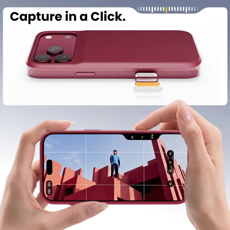 2-in-1 Charging Case for iPhone Stay Charged. Stay Protected.