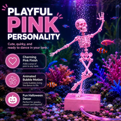 🔥HOT SALE 60% OFF💀🐠Air-Driven Dancing Skeleton Aquarium Ornament🕺