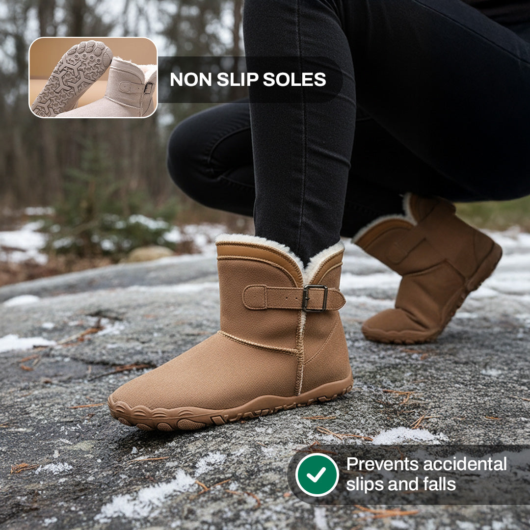 Snug Boot - Non-slip & Waterproof Winter Barefoot Boots with Orthopedic Arch Support(Unisex)