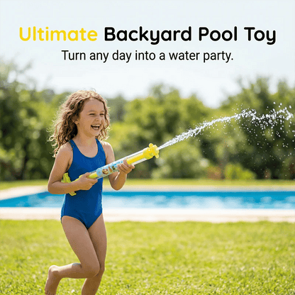 🌈 Bright rainbow LED water pistol | Summer fun that bursts into life as if by magic! ✨