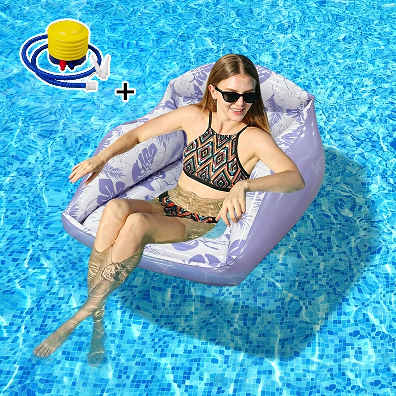 🛋️ 3-in-1 Inflatable Pool Lounge Chair