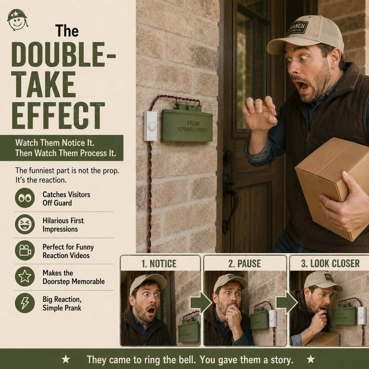 😂 M18A1 Prank Doorbell