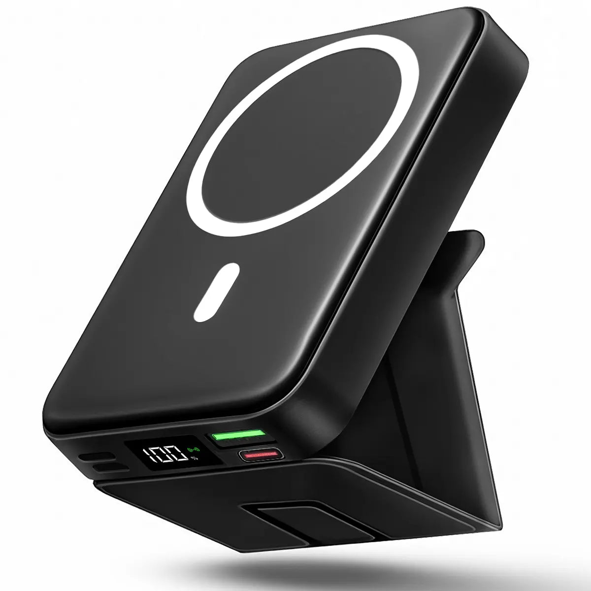 【Fathersdaygift】 10000mAh Magnetic Power Bank  Wireless Portable Charger with USB-C Cable LED Display for iPhone17/ 16/15/14/13/12/Pro/Pro Max Series