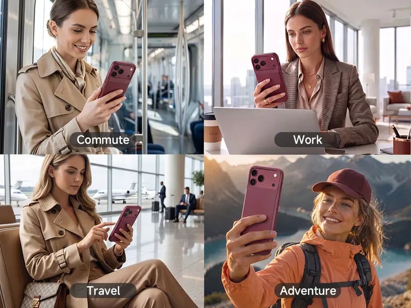 2-in-1 Charging Case for iPhone Stay Charged. Stay Protected.