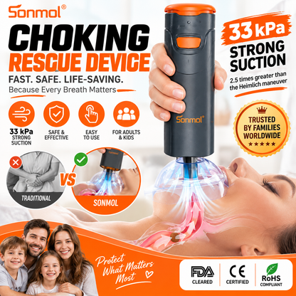 Automatic Anti-Choking Rescue Device – Portable Airway Emergency Aid for Adults & Kids