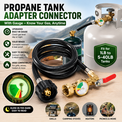🔥🎁🔥36 Inch Propane Gas Tank Adapter Connector