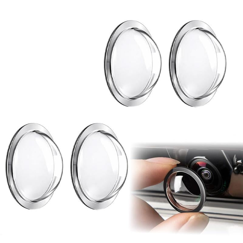 🚗 360° Full-View Car Camera Lens Protector---4-Pack Camera Lens Protector
