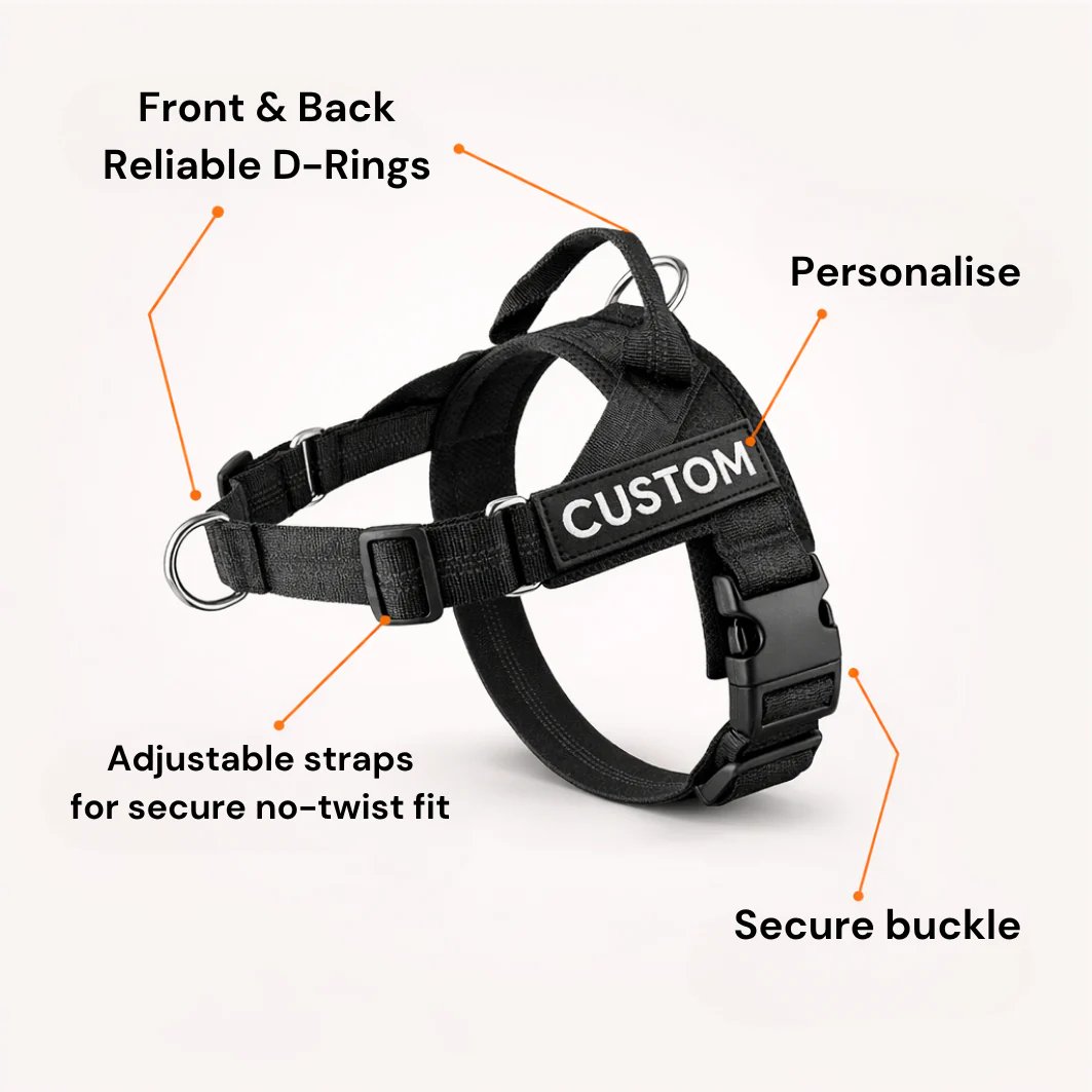 ParoPet No-Pull Dog Harness | Front Clip Control Adjustable Pet Vest