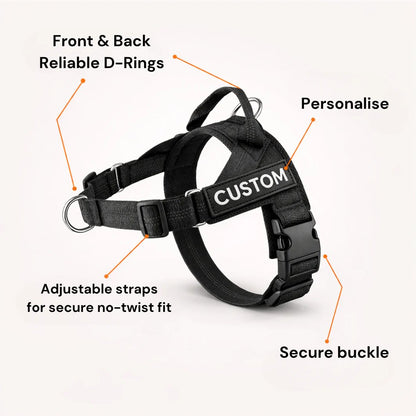 ParoPet No-Pull Dog Harness | Front Clip Control Adjustable Pet Vest