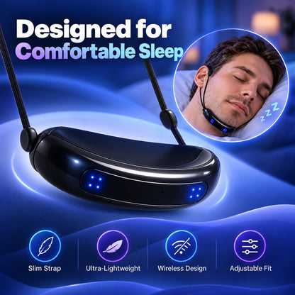 💤 Smart Anti-Snore Device. Stop Snoring, Start Sleeping Deeply.