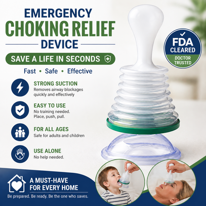 (🔥Home Must) Professional Choking Emergency Device for Adult and Children💕