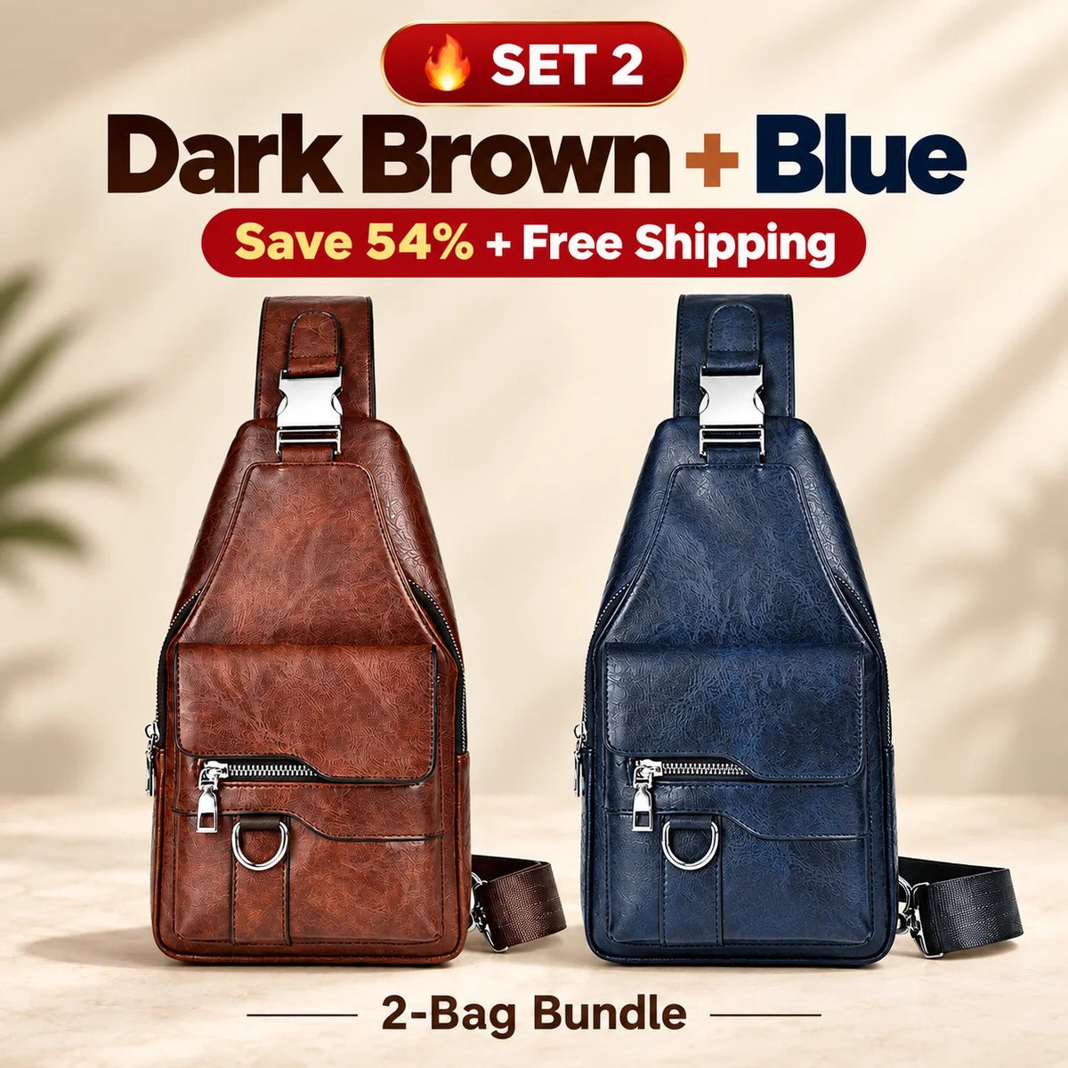 !🧳The Mercer Retro Sling Bag – Water-Resistant, Intelligent Storage & Ergonomic Comfort