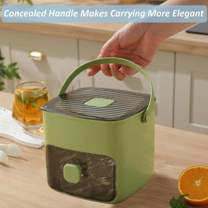 🧊❄️ Ice Cube Tray with Lid and Bin – Make Ice-Making Simple