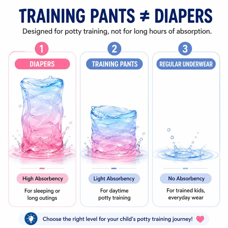 🚽🌱 Toddler Potty Training Pants 100% Cotton Soft Reusable Underwear