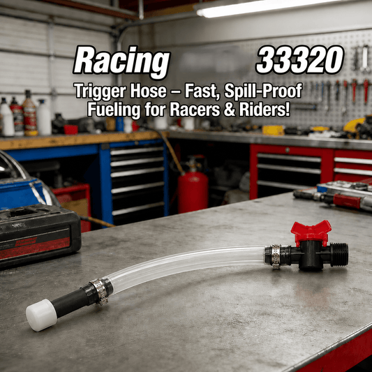 Racing 33320 Trigger Hose | Fast, Spill-Proof Fueling for Racers & Riders!