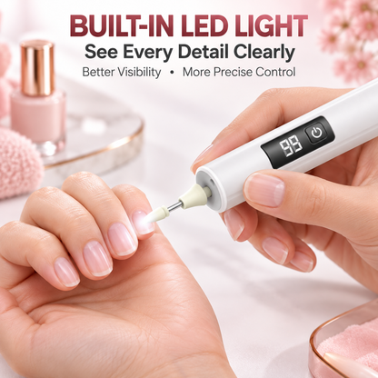 🔥Electric Nail Grinder With LED Light