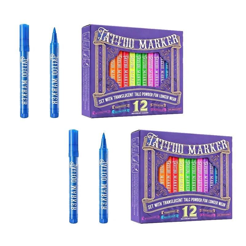 Glow Party Tattoo Pens