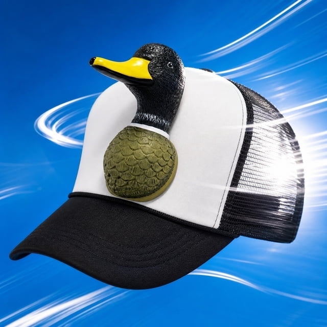 3D Duck Decor Trucker Hat