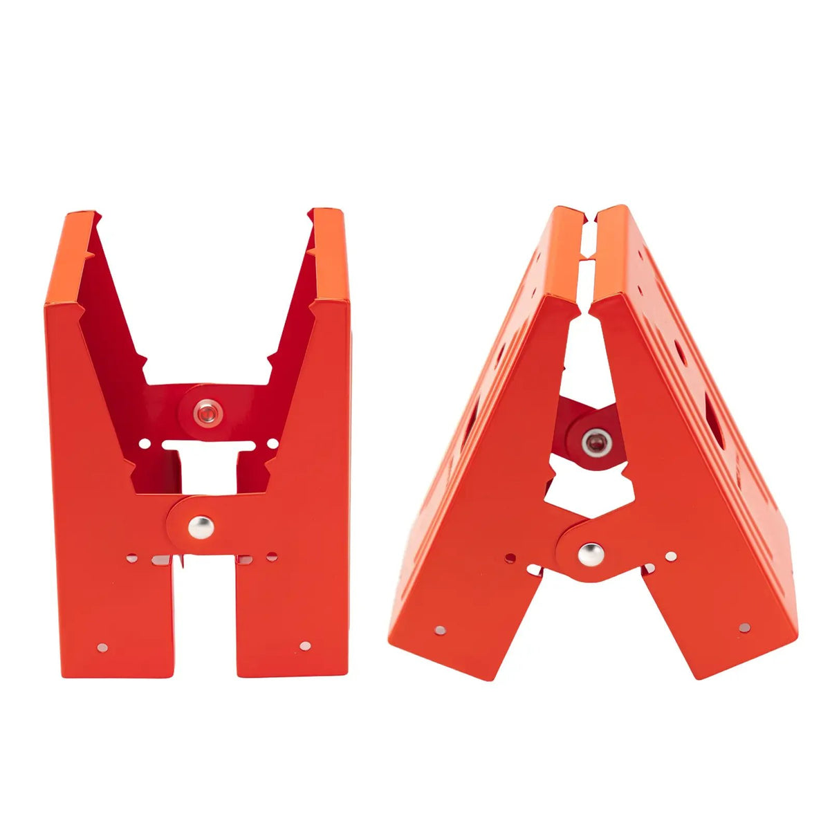 2Pcs Heavy Duty Sawhorse Brackets with Down Clamp