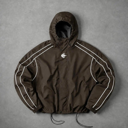 🔥Menswear Stylish Futuristic Techwear Windbreaker Coat