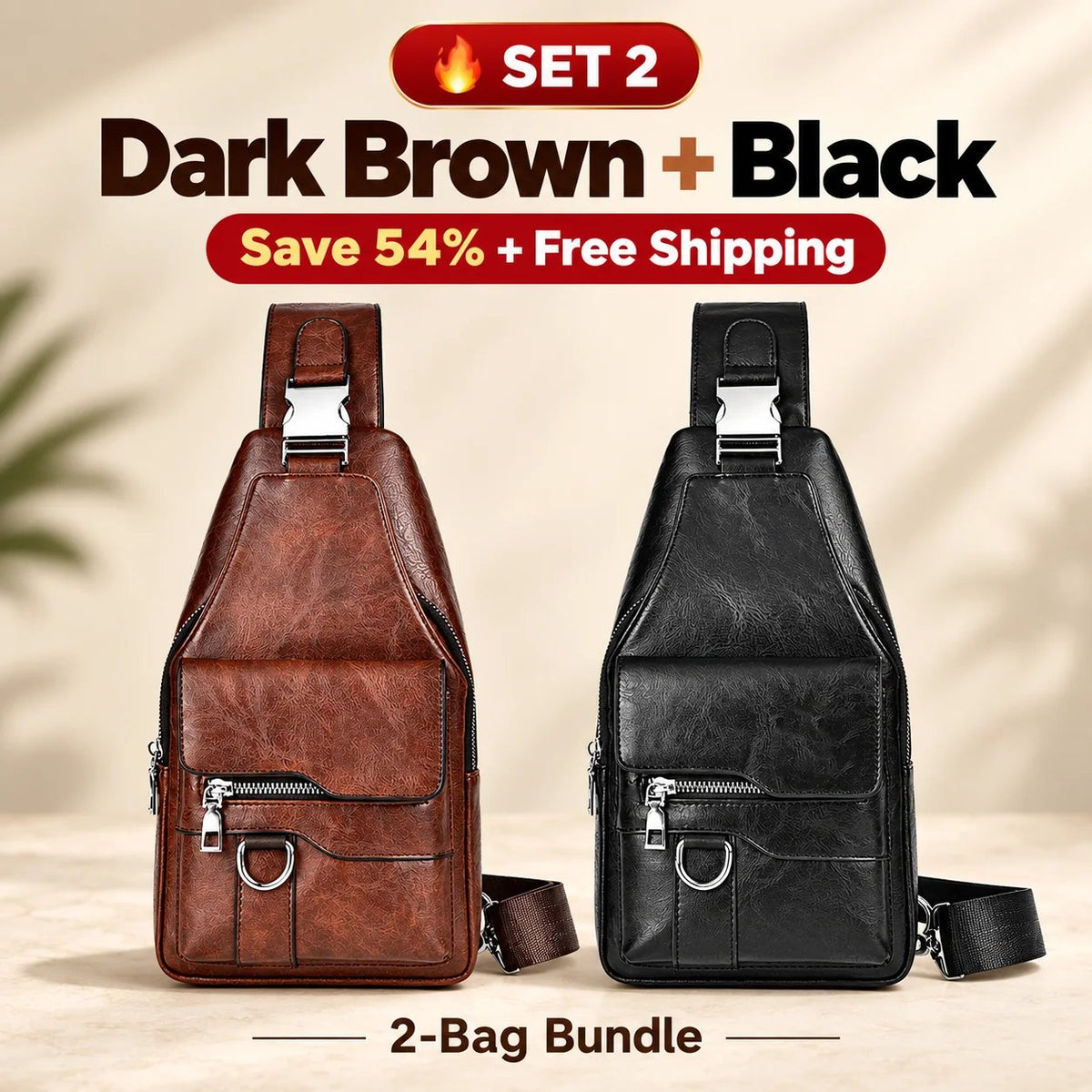 !🧳The Mercer Retro Sling Bag – Water-Resistant, Intelligent Storage & Ergonomic Comfort