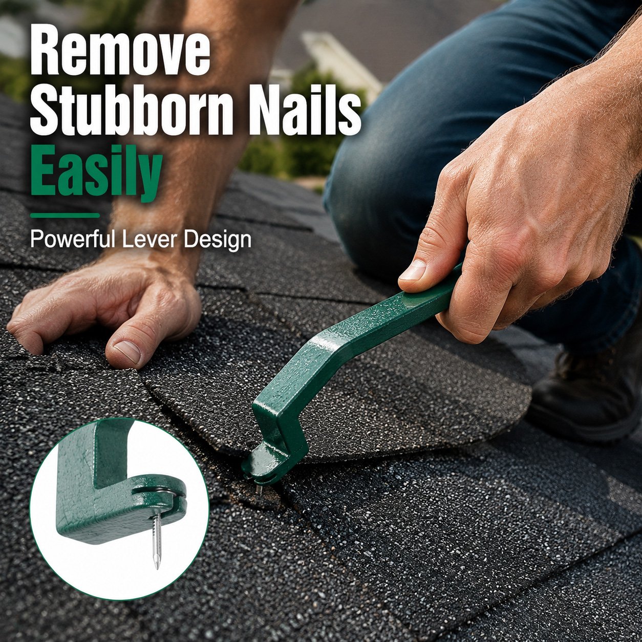 Roofing Snake Shingle Remover Tool