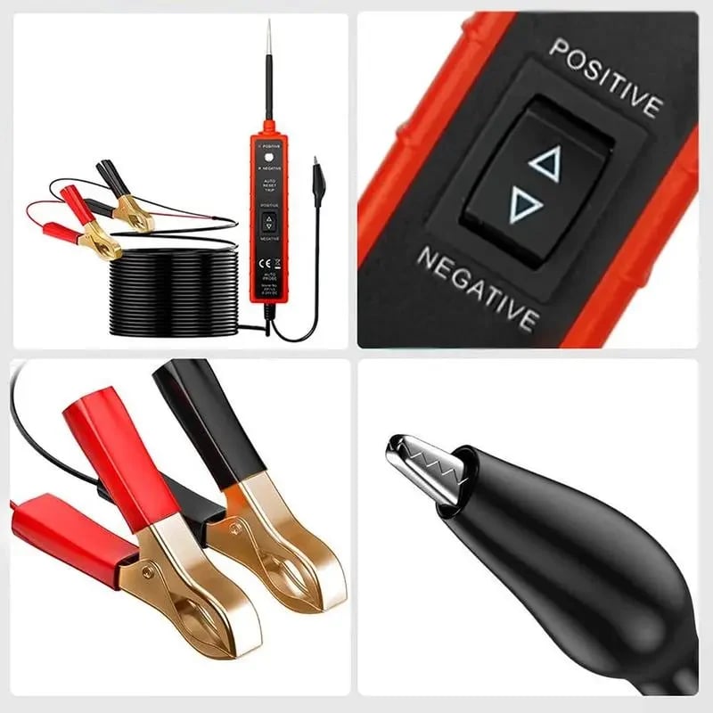 🎁Car Electric Circuit Tester,  6-24V DC Automotive Multifunctional Drive Test Pen, Car Short Circuit/Open Circuit/Leakage Detection Tool