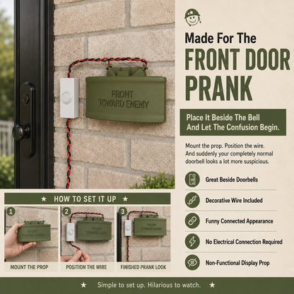 😂 M18A1 Prank Doorbell