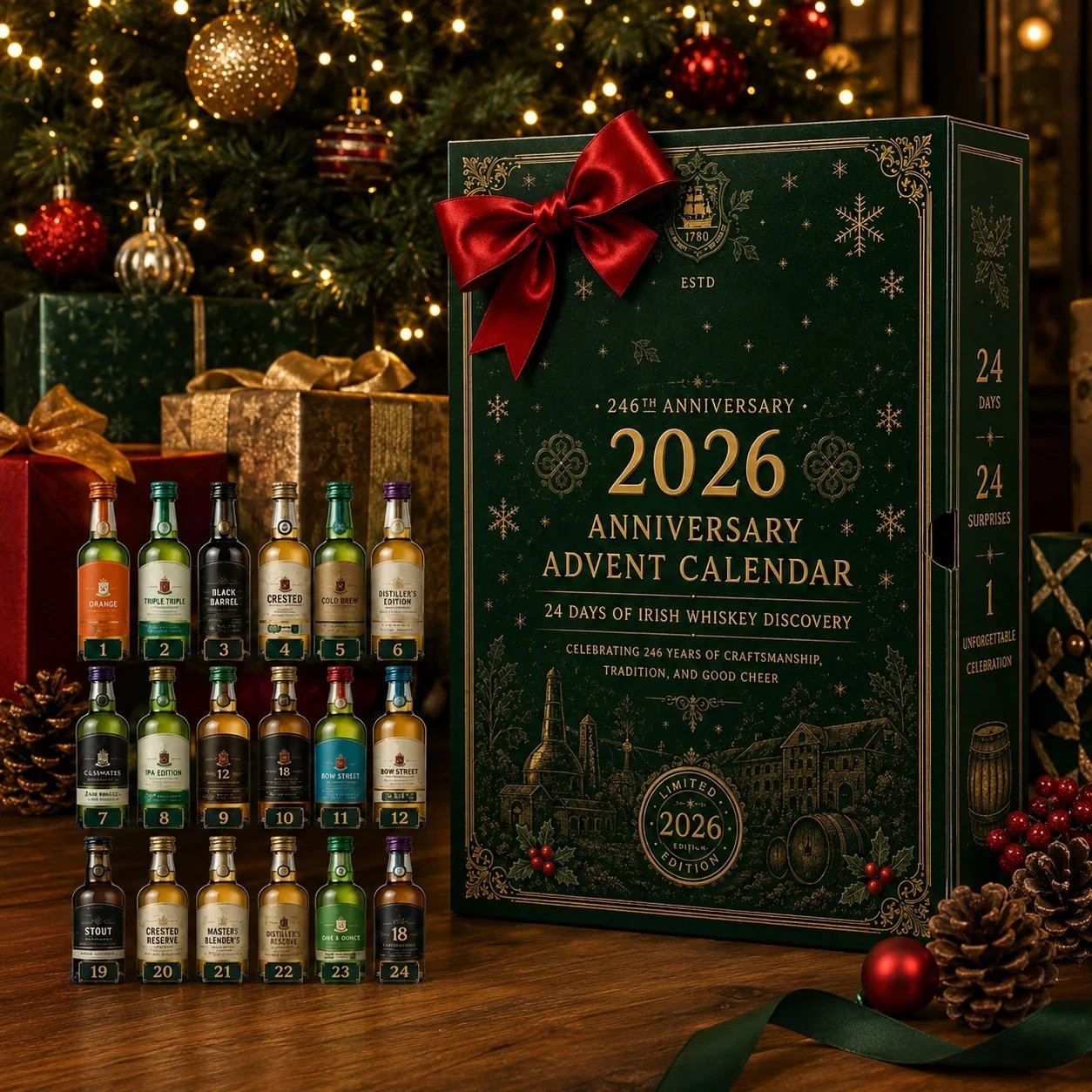 2026 246th Anniversary Advent Calendar📅24 DAYS OF IRISH WHISKEY DISCOVERY